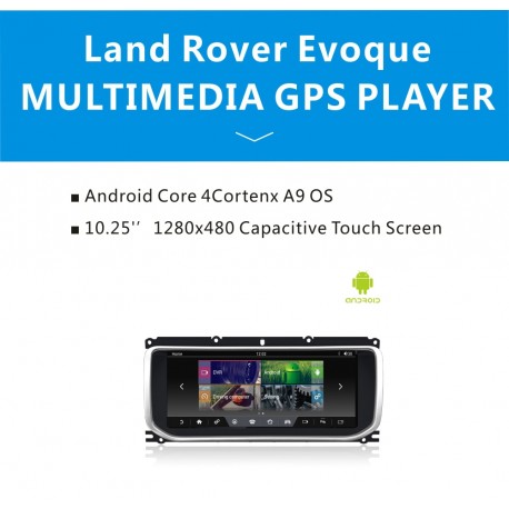 10.25" Android Car Multimedia Stereo DVD GPS Navigation for Range Rover 