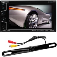 Boss Audio BVB9358RC Double-DIN 6.2" Touchscreen DVD Player, Bluetooth, Rear-View Camera Included