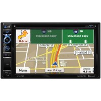 Dual DVN927BT 6.2" Double-DIN In-Dash Navigation DVD Receiver with Bluetooth