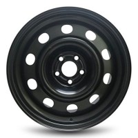 Road Ready Replacement Black Steel Wheel Rim17" 2013-2018 Ford Escape 5 Lug