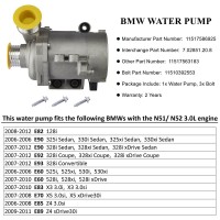 OMT-EWP-X3 OrionMotorTech BMW Engine Electric Water Pump