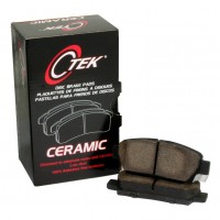 C-Tek Brake Pad Set - Semi-metallic, Direct Fit - Rear