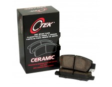 C-Tek Brake Pad Set - Semi-metallic, Direct Fit - Rear