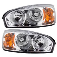 Headlamps Replacement for Chevrolet 15851373 15851372